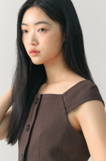 Load image into Gallery viewer, Korean Silon Linen Blend Vest Top [2 Colours]
