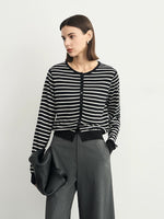 Load image into Gallery viewer, Light Knit Striped Cardigan [2 Colours]
