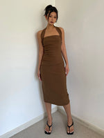 Load image into Gallery viewer, Halter Bodycon Midi Dress [5 Colours]
