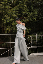 Load image into Gallery viewer, Toga Top // Wide Leg Pants [2 Colours]

