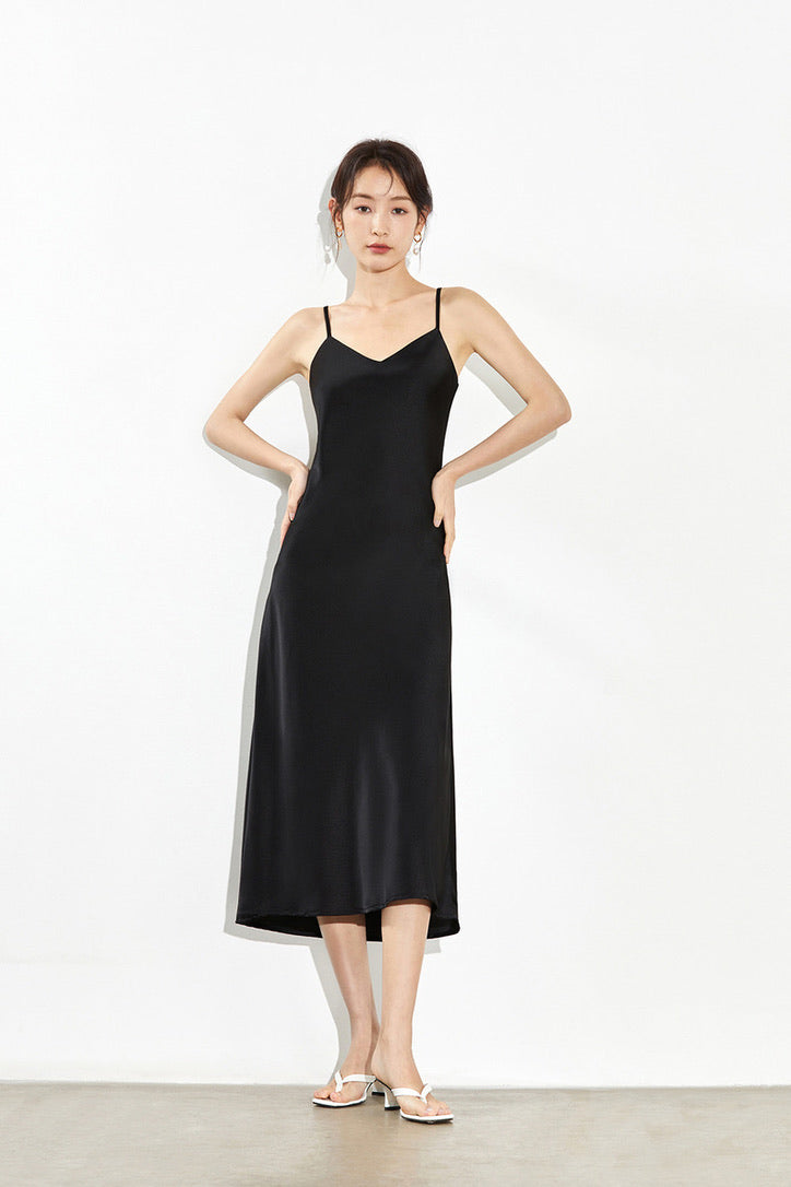 V Cami Slip Dress [3 Colours]