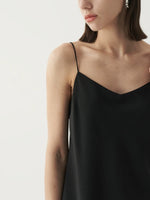 Load image into Gallery viewer, Satin Relaxed V Camisole [2 Colours]
