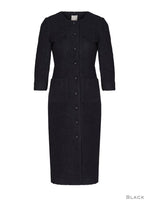 Load image into Gallery viewer, Korean Marco Tweed Dress [2 Colours]
