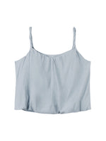 Load image into Gallery viewer, Twist Strap Crepe Top in Blue
