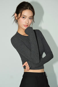 Padded Cutout Back Twist Top [2 Colours]