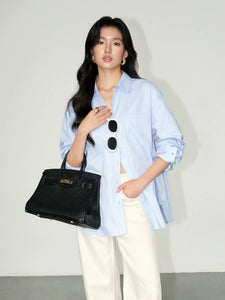 Classic Oversized Pocket Shirt [2 Colours]