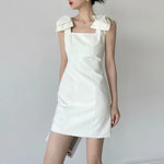 Load image into Gallery viewer, [Ready Stock] Mini Bow Dress in White
