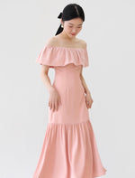 Load image into Gallery viewer, Joie Off Shoulder Flute Dress [2 Colours]
