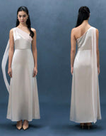 Load image into Gallery viewer, Toga Sheen Gown with Drape [2 Colours]
