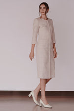 Load image into Gallery viewer, Korean Marco Tweed Dress [2 Colours]
