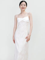 Load image into Gallery viewer, Lace Layered Gown in White
