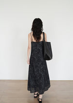 Load image into Gallery viewer, Printed Cami Dress in Black
