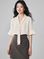 Load image into Gallery viewer, Buttery Lapel Blouse [5 Colours]
