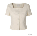 Load image into Gallery viewer, Korean Day Short Jacket Top [2 Colours]
