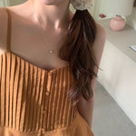 Load image into Gallery viewer, Korean Linen Pleated Camisole - [3 Colours]
