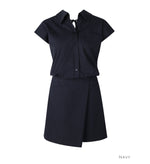 Load image into Gallery viewer, Korean Lyssen Mid Shirt Dress [2 Colours]
