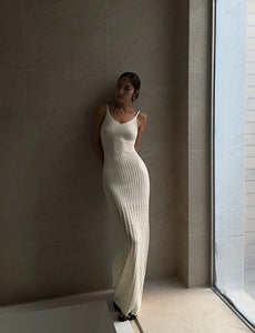 Light Knit Maxi Dress [2 Colours]