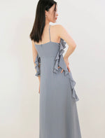 Load image into Gallery viewer, Rose Ruffle Drape Dress [2 Colours]
