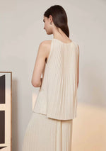 Load image into Gallery viewer, Pleated Knit Top + Maxi Skirt Set
