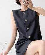 Load image into Gallery viewer, Daisy Button Shift Dress [2 Colours]
