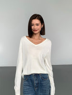 Load image into Gallery viewer, Light Wool Knit Blend Top [2 Colours]
