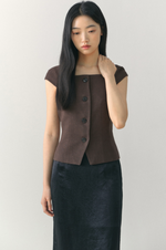 Load image into Gallery viewer, Korean Silon Linen Blend Vest Top [2 Colours]
