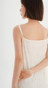 [Ready Stock] Textured Slip Dress - S