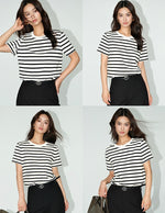 Load image into Gallery viewer, Classic Striped Tee [2 Colours]
