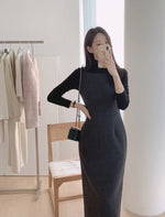 Load image into Gallery viewer, Korean Jako Dress in Grey
