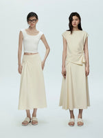 Load image into Gallery viewer, Pintuck Top // Midi Skirt Set [2 Colours]
