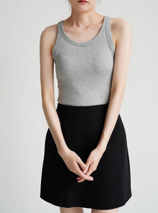 Classic Padded Stretch Tank Top [5 Colours]