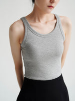 Load image into Gallery viewer, Classic Padded Stretch Tank Top [5 Colours]
