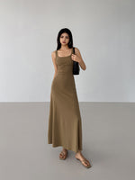 Load image into Gallery viewer, Sleeveless Maxi Flare Dress [5 Colours]
