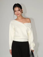 Load image into Gallery viewer, Multi-Way Off Shoulder Sweater [3 Colours]
