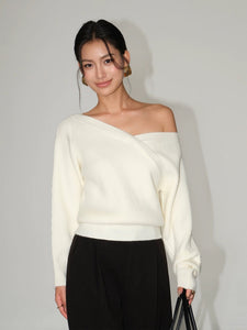 Multi-Way Off Shoulder Sweater [3 Colours]