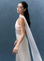 Load image into Gallery viewer, Toga Sheen Gown with Drape [2 Colours]
