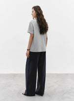 Load image into Gallery viewer, Tencel Vest // Trousers Set in Navy

