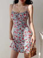 Load image into Gallery viewer, Dahlia Floral Cami Mini Dress [2 Colours]
