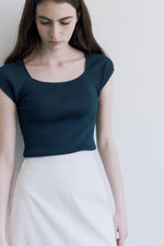 Load image into Gallery viewer, Korean Domanite Cutout Back Knit Top [4 Colours]
