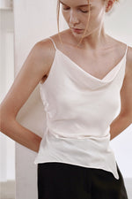 Load image into Gallery viewer, Korean Rina Drape Slit Camisole [3 Colours]
