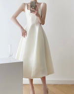 Load image into Gallery viewer, Sleeveless Flare Midi Dress [2 Colours]
