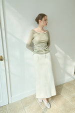 Load image into Gallery viewer, Korean 2-Piece Tencel Blend Top [3 Colours]
