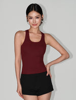 Load image into Gallery viewer, Padded Cross Drop Back Tank [3 Colours]
