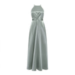 Load image into Gallery viewer, Twist Cami Pocket Sheen Maxi Gown [2 Colours]
