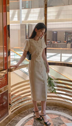 Load image into Gallery viewer, [Ready to Ship] Korean Light Tweed Dress [2 Colours]
