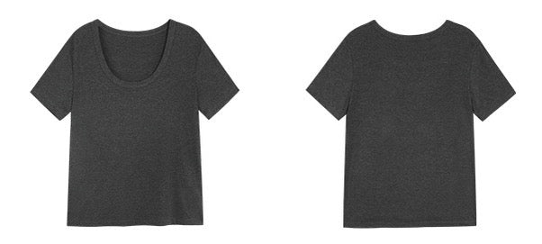 Classic Relaxed Scoop Neck Tee [3 Colours]