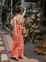 Load image into Gallery viewer, [Ready Stock] Criss Cross Maxi Dress - M
