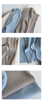 Load image into Gallery viewer, Ribbed Camisole + Cardigan Set [2 Colours]
