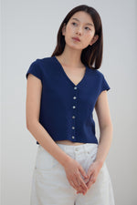 Load image into Gallery viewer, Korean Cotton Stretch Top [3 Colours]
