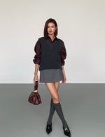 Load image into Gallery viewer, Classic Oversized Dress Shirt in Burgundy
